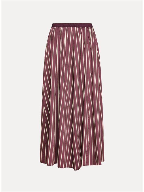 MAXI SKIRT FORTE_FORTE | 13613-my skirtF47A.2580 ruby